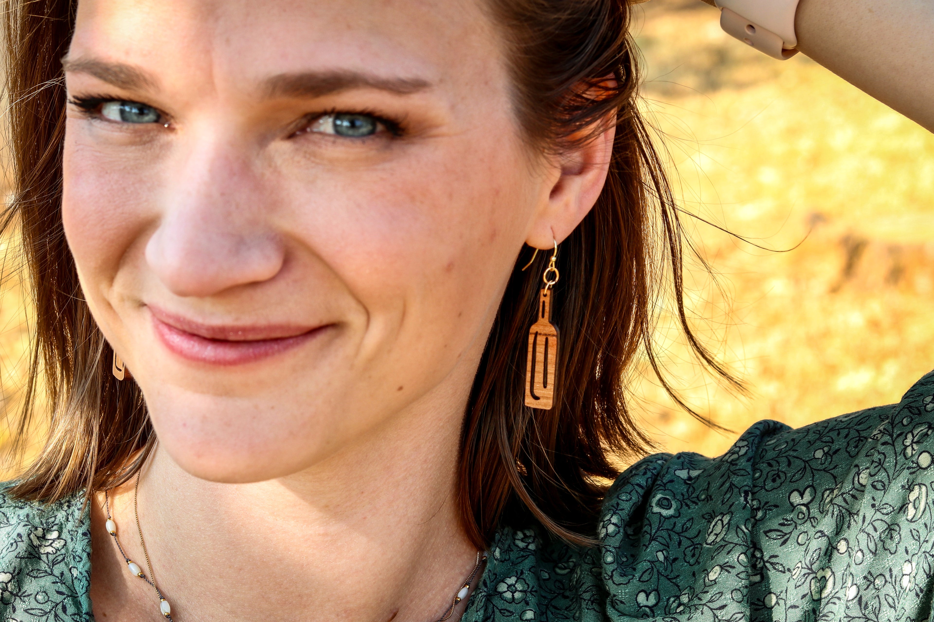 Wine Bottle Earrings