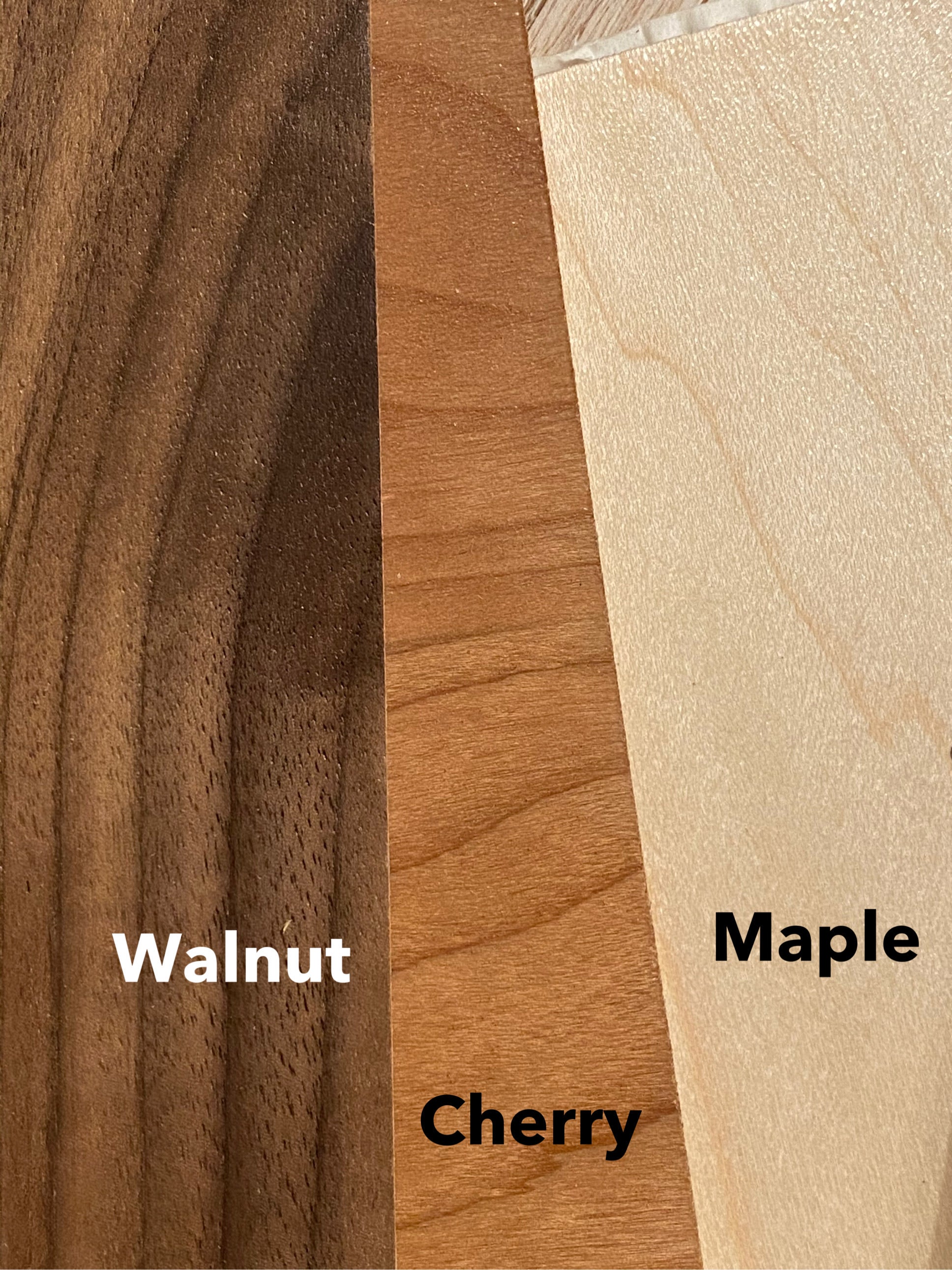 Wood Chevron Earring