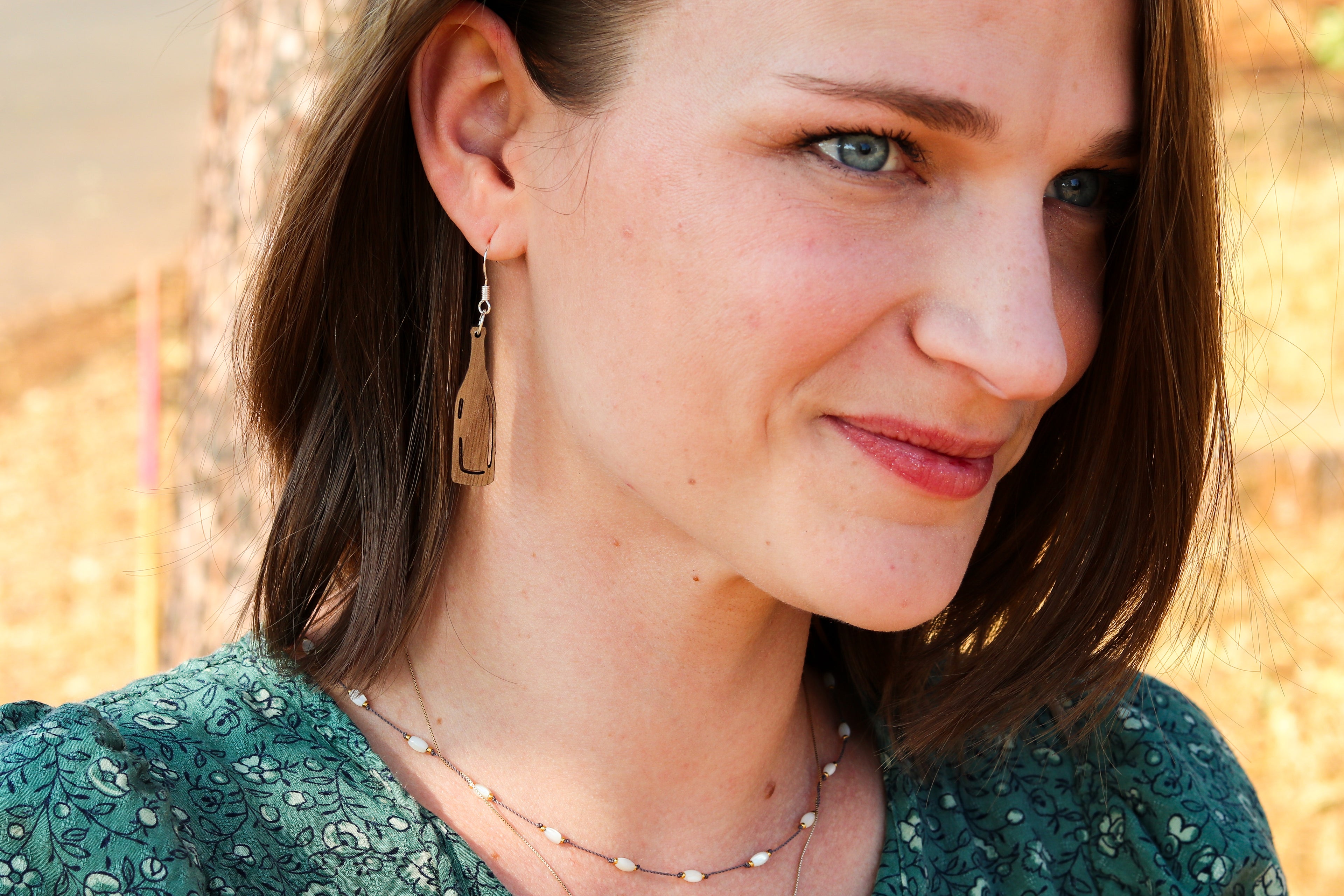 Wine Bottle Earrings