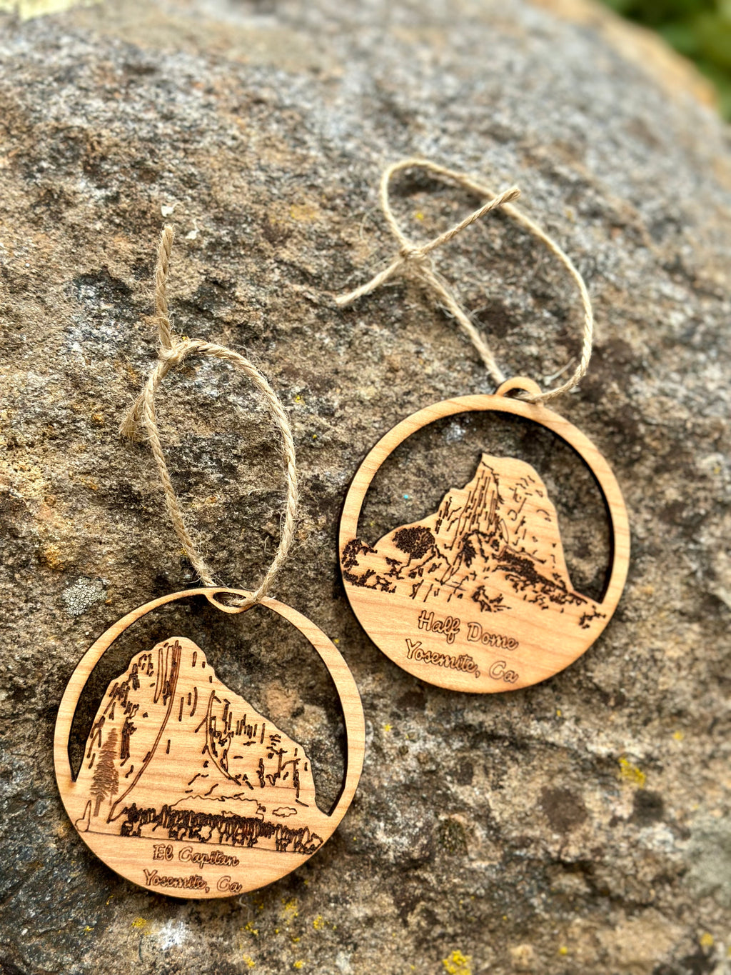 Yosemite: El Capitan Single Layer Ornament
