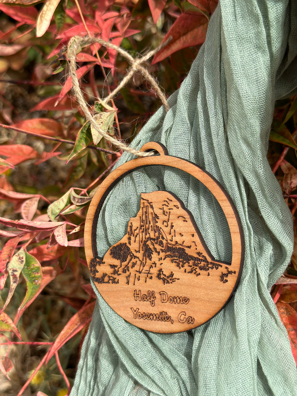 Yosemite: Half Dome Single Layer Ornament