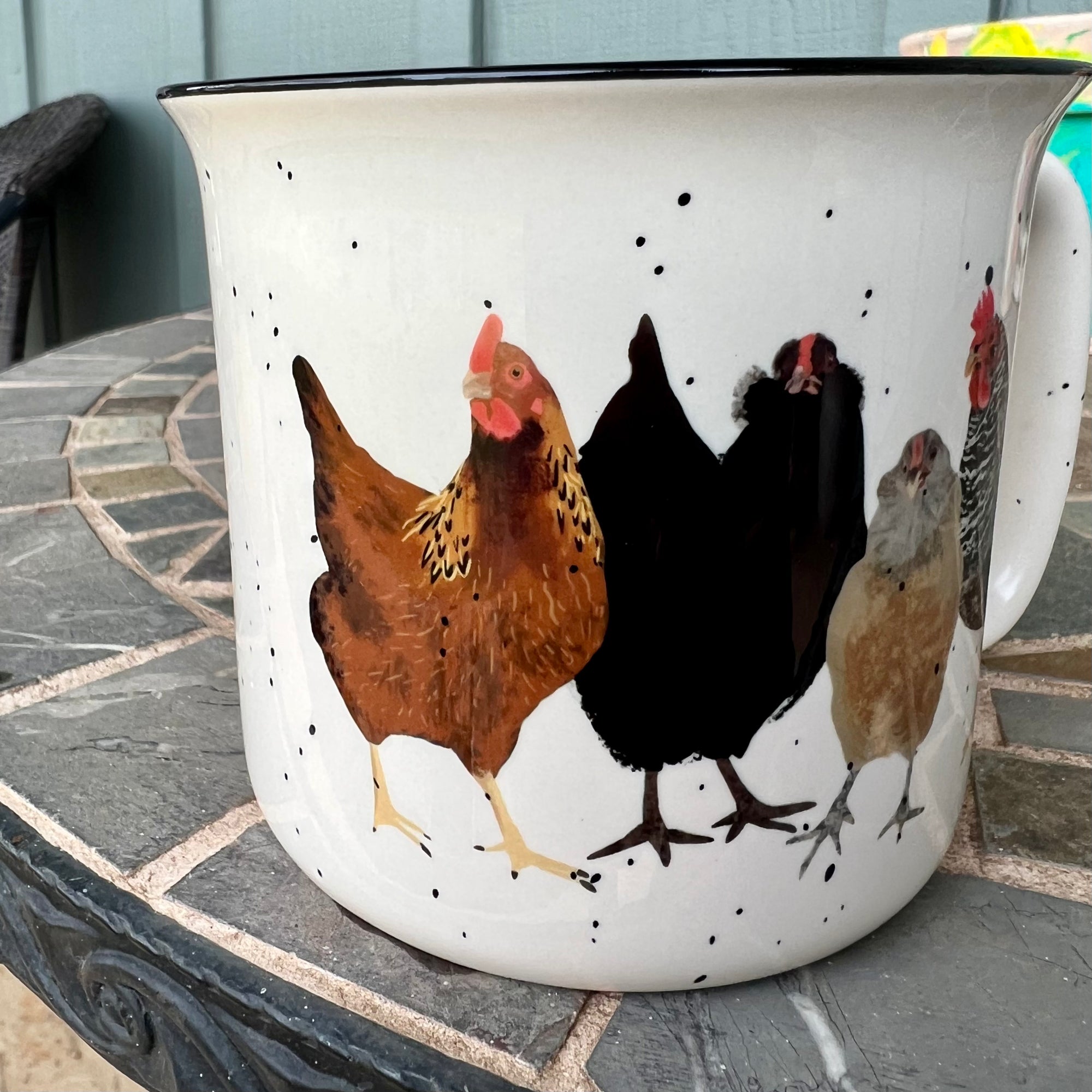Hen Party Ceramic Camper Mug