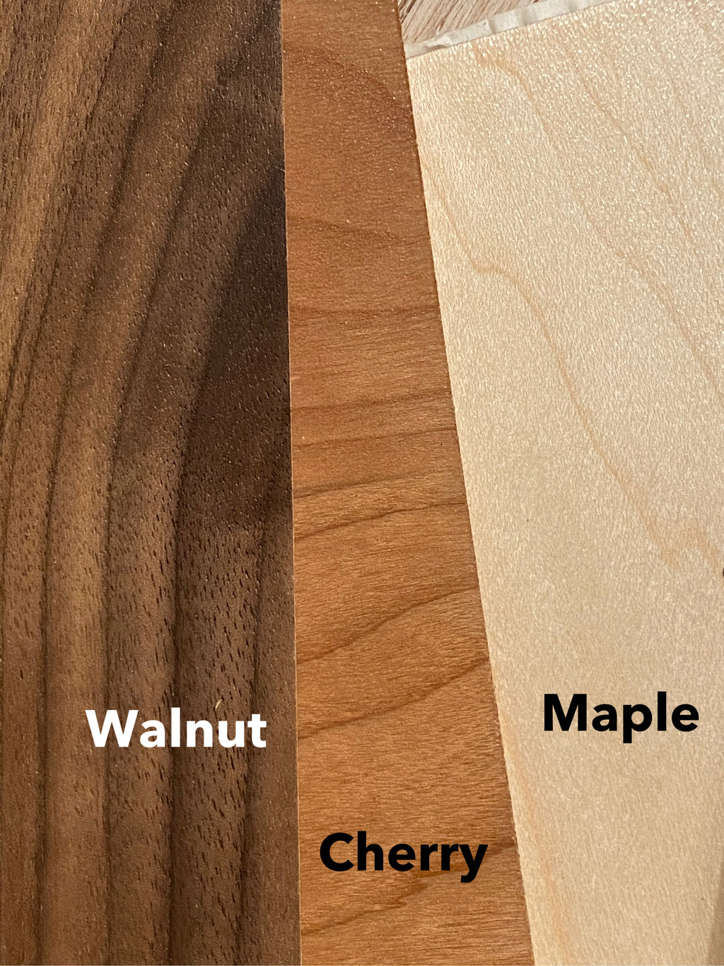 Wood Fan Dangle Earrings