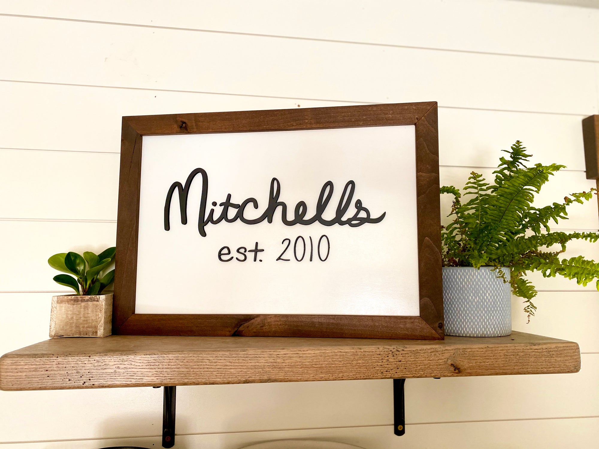 Custom Last Name Sign