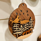 Woodland Scene 3D Ornament
