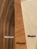 Wood Chevron Earring