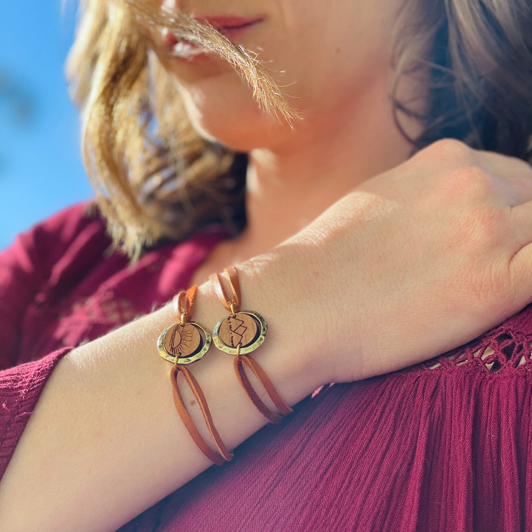 Explore Mountain Bracelet