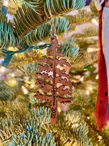 Pine Christmas Tree Ornament