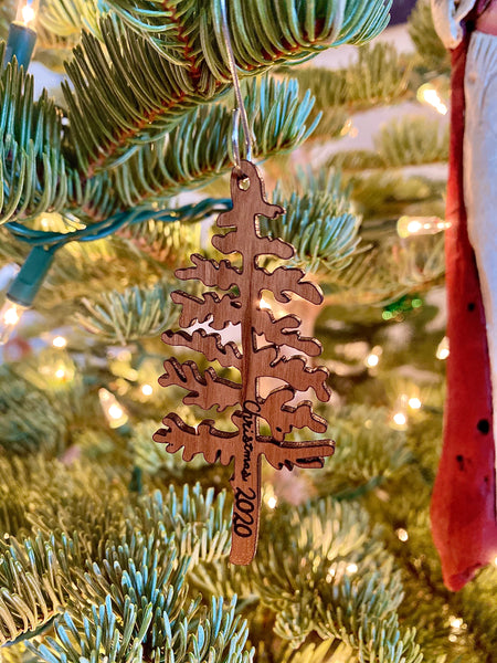 Pine Christmas Tree Ornament