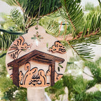 Nativity Scene 3D Ornament