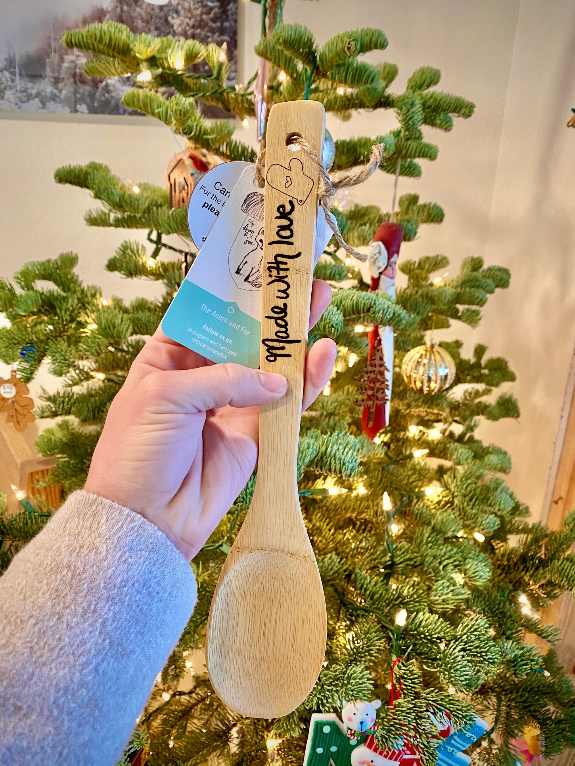 Made with Love Wooden Spoon